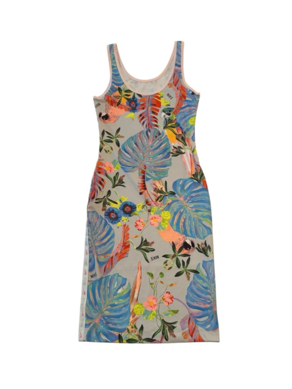 NIKE Tropical Outdoor Activewear Tank Dress Womens Small Golf, Walking, Fishing - Picture 10 of 17
